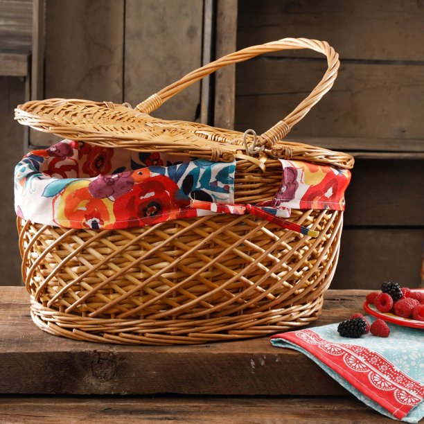 The Pioneer Woman Flea Market Picnic Basket