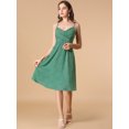 thumbnail image 3 of INSPIRE CHIC Women's Floral Twist Front Adjustable Strap Dress, 3 of 6