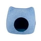 thumbnail image 2 of Cama con cojín para gatos Zulema Cueva de la cama del gato Azul, 2 of 7