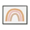 thumbnail image 2 of Stupell Industries Neutral Pinks Rainbow Symbol Casual Stripes Design Framed Wall Art, 30 x 24, Design by Amy Brinkman, 2 of 5