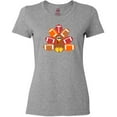 thumbnail image 3 of Inktastic Thanksgiving Cute Football Turkey Women's T-Shirt, 3 of 5