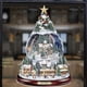 thumbnail image 4 of Pegatina de Navidad con escultura giratoria de árbol de Navidad, calcomanías adhesivas para ventana, pegatinas de tren de muñeco de nieve de invierno, decoración de fiesta en casa, 4 of 4
