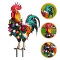 thumbnail image 2 of Estacas metálicas navideñas para gallineros, letreros para gallineros, estacas de jardín realistas, 2 of 7