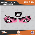 thumbnail image 3 of Kalair GFX Graphics Kit for Yamaha TT-R230 (2005-2023) Night-city Series, 3 of 5