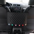 thumbnail image 1 of Hay bolsillos de red de almacenamiento en el asiento medio del coche para niñas, bolsa colgante de almacenamiento de coche, silla trasera, suministros de coche, 1 of 4