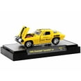 thumbnail image 2 of 1966 Chevrolet Corvette 427 #68 Yellow with Black Stripes and Graphics Ltd Ed to 4400 pcs 1/64 Diecast Model Car by M2 Machines, 2 of 3
