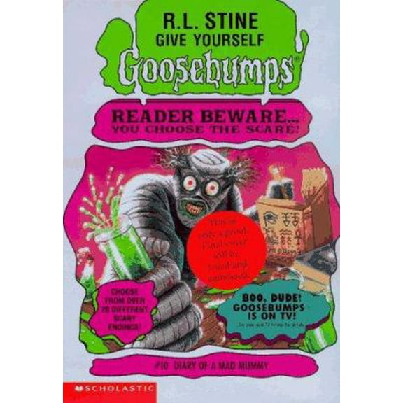 Pre-Owned Diary of a Mad Mummy (Give Yourself Goosebumps #10) (Paperback) 0590847678 9780590847674
