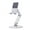 White, variant on BONERUY Tablet Phone Riser Bracket Foldable Long Arm Pad Mobile Holder Rack Universal Non Slip Stand 360° Adjustable