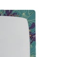 thumbnail image 3 of Ambesonne Petunia Pattern Fitted Sheet, Colorful Wings Art, California King, Sea Green Quartz and Mustard, 3 of 5
