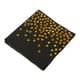 thumbnail image 1 of KAKOWELY 20 servilletas desechables de papel con estampado de lunares para fiestas, reuniones y festivales (negras), 1 of 4