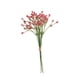 thumbnail image 5 of 3 piezas de flores artificiales para de bebé, ramo de flores falso, decoración de mesa de tallo largo para fiesta, decoración del hogar, boda , Rosa, 5 of 8