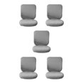 thumbnail image 2 of Guardoinrt Soft and Breathable Swivel Chair Cover Seating Experience Gray Backrest + Cushion Cover 5Set, 2 of 6