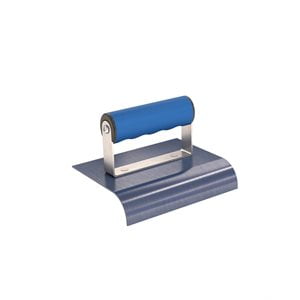Bon 22-723 Edger - Blue Steel 6-inch X 4-inch - 1-inch Radius 1 1/8-inch Lip Comfort Grip Handle