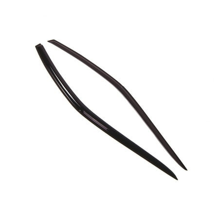 TuningPros Outside Mount Window Visor Deflector Smoke Tinted 2 Pcs Set For 1993-2002 Pontiac Firebird Coupe