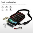 thumbnail image 7 of XYZCANDO Black Flag Mini Messenger Handbag for Womens Portable Crossbody Purse with Adjustable Strap Stylish Cellphone Wallet with Zipper Casual Multi-Purpose Phone Bag for Running Travel Shop, 7 of 7
