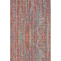 Geetinfly 5*7FT Area Rugs 1150Gsm 100% Polyester Rug 350Gsm Pile Weight Pearl Pile Washed Back Folding Simulation Printed Carpet - Modern - Herringbone Imitation Linen Color tone