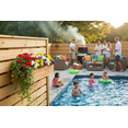 thumbnail image 5 of Cedar Clip-On Hanging Planter  Wooden Window Box for Deck & Fence Rails (35"x6.5"x5.5"), 5 of 10