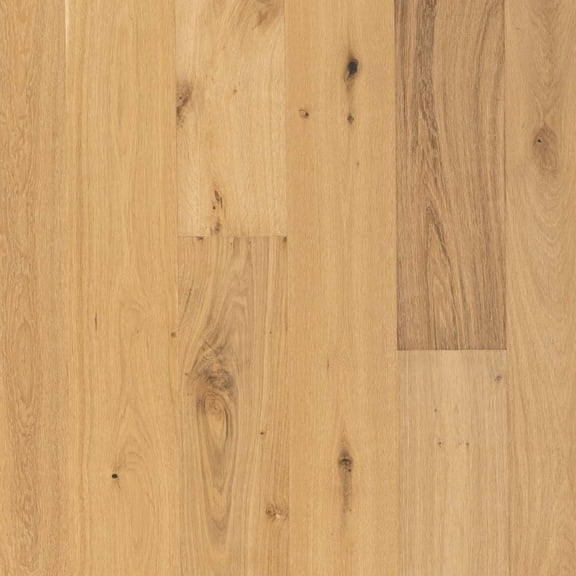Mullican 25024 Castillian Estate 7-1/2" Wide Wire Brushed Engineered White Oak Hardwood
