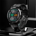 thumbnail image 4 of Reloj inteligente para hombre, IP67, resistente al agua, deportivo, con monitor de frecuencia cardíaca, oxígeno en sangre y presión arterial, reloj inteligente con pantalla táctil completa, 4 of 5