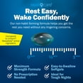 thumbnail image 5 of NUVICARE Maximum Strength SleepAid Soft Gels - Nighttime Sleep Aid with Diphenhydramine HCl 50mg - Non Habit Forming Sleeping Pills for Adults - Extra Strong OTC Sleep Aids for Adults (100 Count), 5 of 9