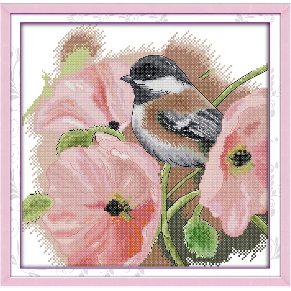 Maydear Cross Stitch Kits Stamped Full Range of Embroidery Starter Kits