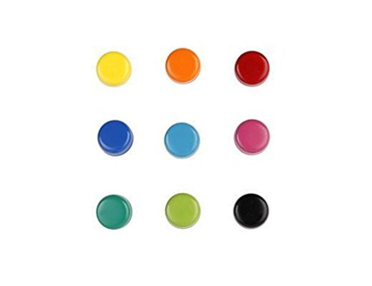 MG80 Rainbow (Set of 9), Multicolored, Set of 9 vibrant colored