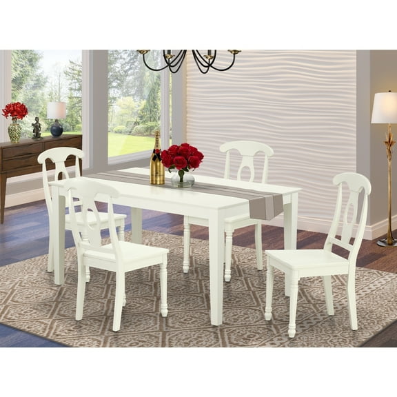 Southwestern Dining Set 5Pc Rectangular Table & Chairs - 60 Inch Table