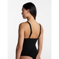 thumbnail image 3 of No Boundaries Seamless V Neck Bodysuit, Women's XXS-XXL, 3 of 5