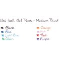 thumbnail image 5 of uni-ball 207 Retractable Gel Pens, Medium Point, 0.7 mm, Assorted Ink Colors, 8 Count, 5 of 9