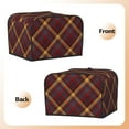 thumbnail image 3 of Daiia Buffalo Check Plaid Pattern 4 slice Toaster Cover, Toaster Appliance Dust-proof Cover For Kitchen Small Appliance Dust Cover and Fingerprint Protection, 3 of 7