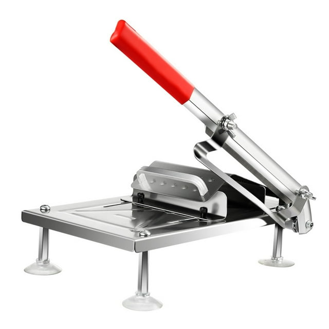 Slicing Machine, Small Household Multifunctional Slicing Machine Manual Frozen Meat Slicer Beef Mutton Roll Maker for Potato Chips Making Me