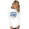 thumbnail image 4 of US Air Force USAF Logo Bald Eagle Long Sleeve TShirt Men Women Brisco Brands S, 4 of 6