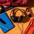 thumbnail image 2 of Panasonic - Auriculares RP-HT161-K de tama&ntilde;o completo para colocar sobre la oreja, ligeros, con cable largo, 2 of 7
