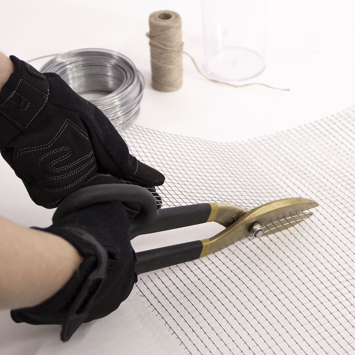Garden Craft 24 in. H x 5 ft. L Gray Steel Hardware Cloth with 1/4 in. Openings, Wire Mesh Fence