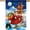 36 - Santa''s Sleigh, variant on Easter Eggs Holiday House Flag Decorated Eggs 28" x 40" Briarwod Lane