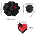 thumbnail image 4 of zhangmingg DIY Handmade Valentine's Day Photo Album for Couples with Red Heart Design Memory Scrapbook, 4 of 7