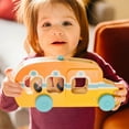 thumbnail image 3 of Melissa & Doug GO Tots Wooden Roll & Ride Bus with 3 Disks - FSC Certified, 3 of 10