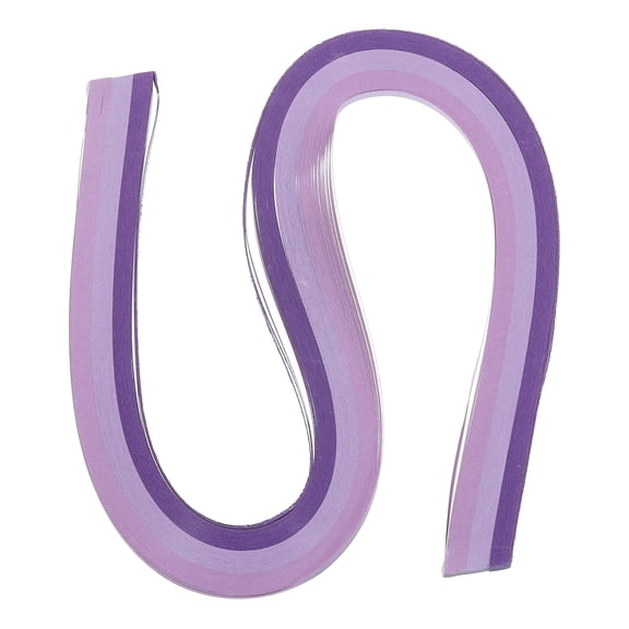 120pcs Quilling Strips Paper 3mm 21" Origami Paper Gradient Purple