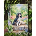 thumbnail image 3 of Cavalier Spaniel Spring Path Garden Flag 11.25 in x 15.5 in, 3 of 5
