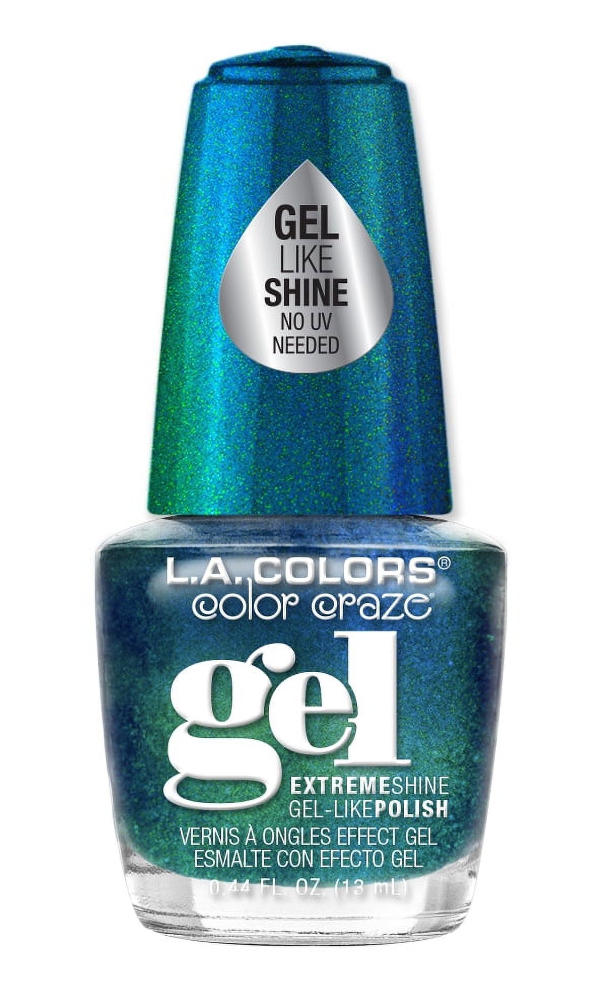 (3 pack) L.A. COLORS Gel-like Nail Polish, Fizzy, 0.44 fl oz
