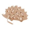 thumbnail image 3 of Juguete de madera para enhebrar Montessori Juguete de actividad Habilidades motoras finas Forma animal Educativo y de aprendizaje Juguete educativo CUTICAT Tablero para enhebrar cordones, 3 of 7