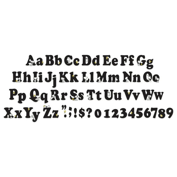 Eureka Peanuts Deco Letters, Pack of 210