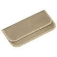thumbnail image 1 of Unique Bargains Faraday Bag, RFID Signal Blocking Pouch Clamshell Wallet 7.87 Inch Anti-Radiation Anti-Tracking Anti-Spying Brown, 1 of 5