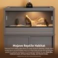 thumbnail image 4 of New Age Pet® ECOFLEX® Medium 36" Wide Reptile Enclosure, Glass Front Terrarium, 4 of 11