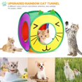 thumbnail image 4 of Juguetes interactivos para gatitos Cat Toys Kaqinu, 37 unidades, con túnel para gatos, 4 of 7