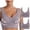 Gray, variant on 2 Pack Comfort Push Up Sports Bra for Women Stretchy Wireless Sleep Bras Plus Size Workout Yoga Tank Tops