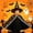 Black, variant on Red Golden Star Wizard Witch Cape Set For Halloween Cosplay Costume, 2 Piece Halloween Masquerade Dress Up Costume Outfit With Matching Pointed Hat