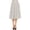 Spolka White, variant on Women's Casual High Waist A-Line Midi Skirt with Elastic Waistband