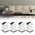 thumbnail image 4 of Raised Bed Blocks, 4pcs Adjustable Furniture Risers With Screw Clamp Rubber Bed Couch Risers Table Desk Feet Leg Riser For Cabinet Sofa Feet Lifting, 4 of 8