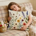 thumbnail image 4 of Pillowcase For Bedroom Bedding And Sofa Decoration 45 cm x 45 cm Polyester Beige, 4 of 6